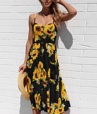 Sunflower Midi SunDress