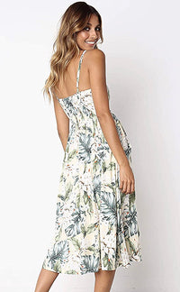 mini dress, Floral dress, dress, sun dress, summer style, summer fashion, sundress, sleeveless, beachwear, vacation style, white dress, women's casual dress