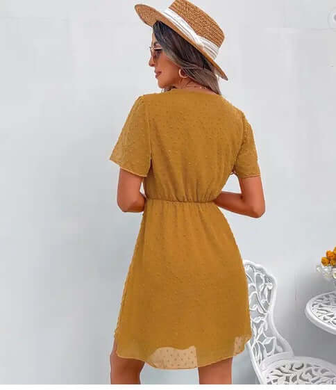 Swiss Dots Mini Dress