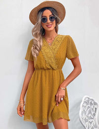 Swiss Dots Mini Dress