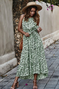Polka Dots Maxi Dress