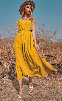 Butterfly Maxi Dress