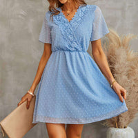 Swiss Dots Mini Dress