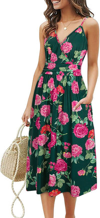 Spaghetti Strap Summer Dress