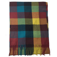 Unisex Plaid Scarves