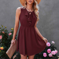 Ruffle Summer Mini Dress