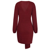 Solid color Mini Dress