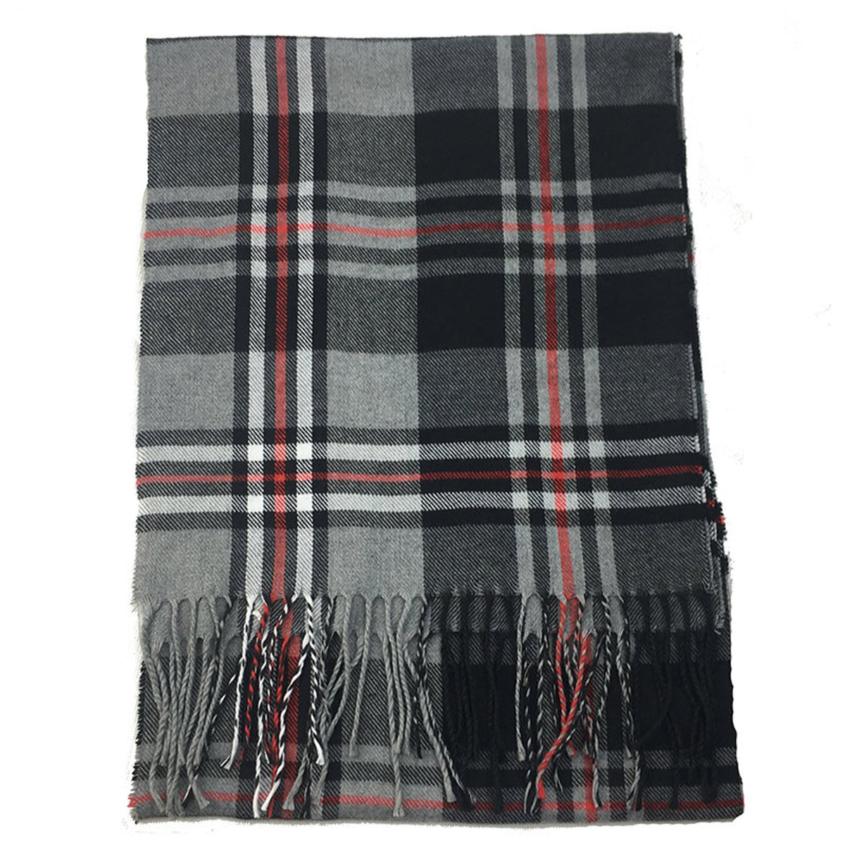 Unisex Plaid Scarves