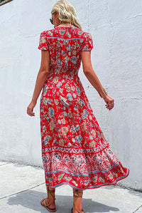 boho dress, boho style, bohemian dress, floral dress, maxi dress, Midi dress, hippie style, spring dress, summer dress, Bohemian, beachwear, Women's dresses, Bohemian wedding guest dresses, chic clothing, boho maxi dress, Red Dress, Affordable boho dresse