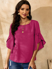 Flared Sleeve Top