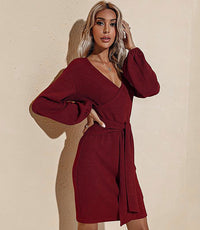 Solid color Mini Dress
