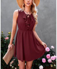 Ruffle Summer Mini Dress