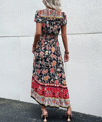 boho dress, boho style, bohemian dress, floral dress, maxi dress, Midi dress, hippie style, spring dress, summer dress, Bohemian, beachwear, Women's dresses, Bohemian wedding guest dresses, chic clothing, boho maxi dress, Black Dress, Affordable boho dres