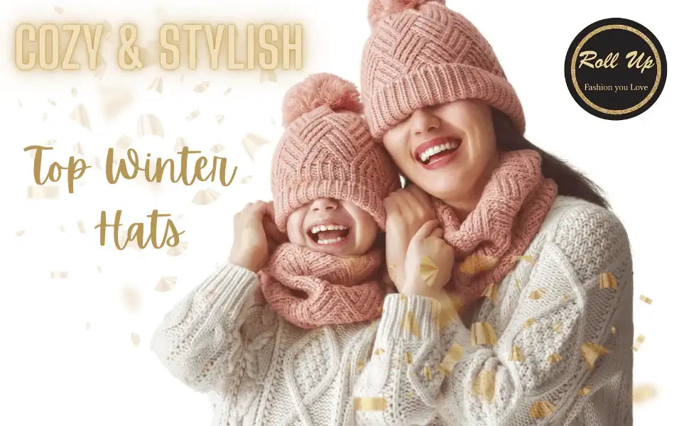 Best winter hats for cold weather featuring cozy and stylish designs for adults and kids.