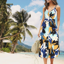Load image into Gallery viewer, Spaghetti Strap Summer Dress
