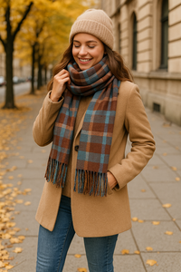Plaid Classic Winter Scarves