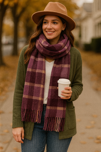 Plaid Classic Winter Scarves