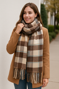 Plaid Classic Winter Scarves