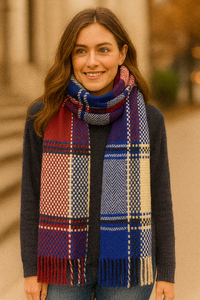 Plaid Classic Winter Scarves