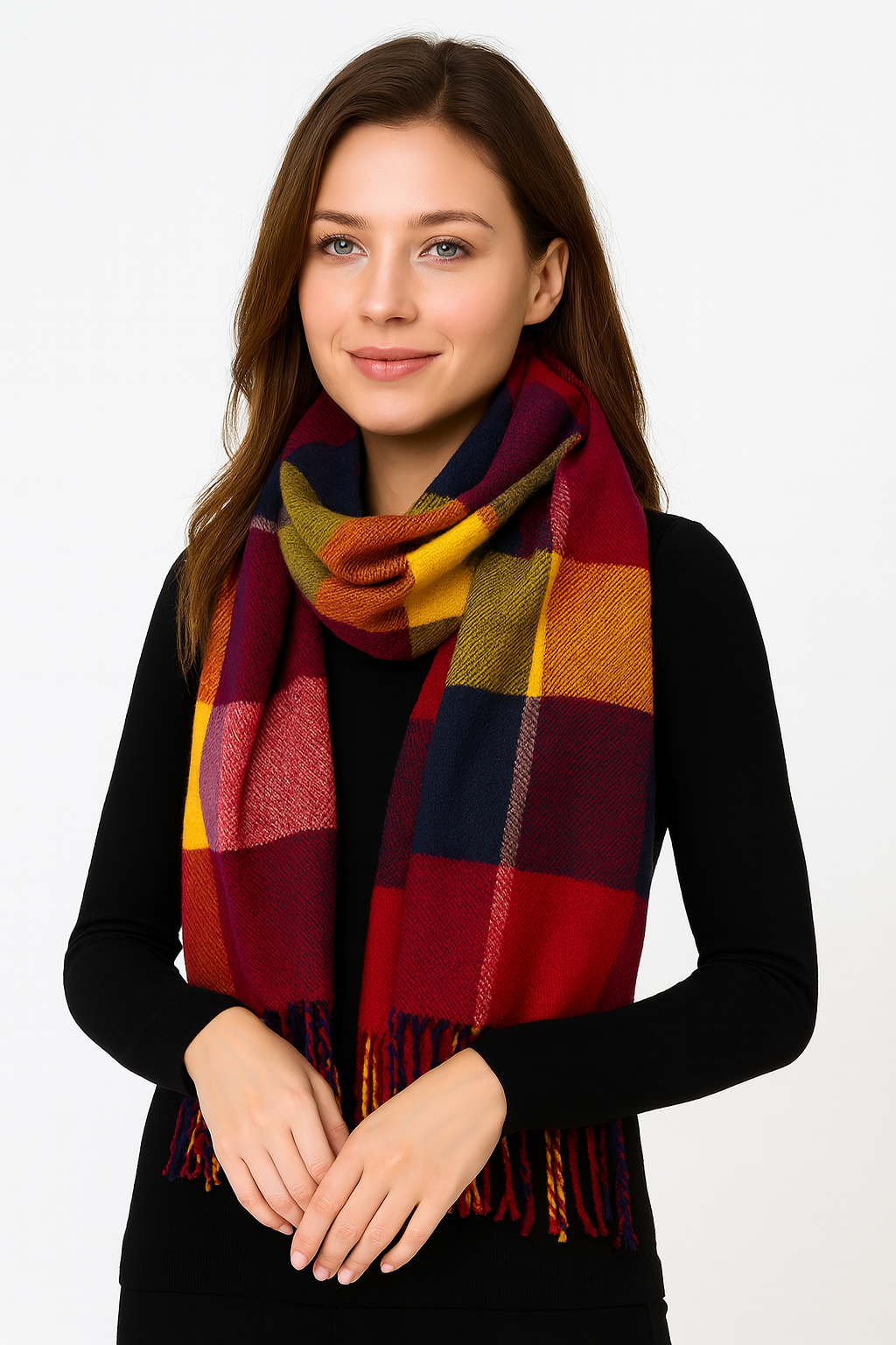 Plaid Classic Winter Scarves