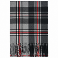 Unisex Plaid Scarf
