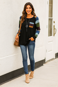 Casual Long Sleeve Top