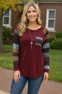 Casual Long Sleeve Top