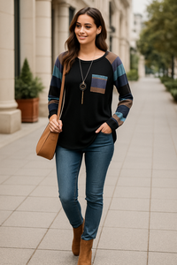 Casual Long Sleeve Top