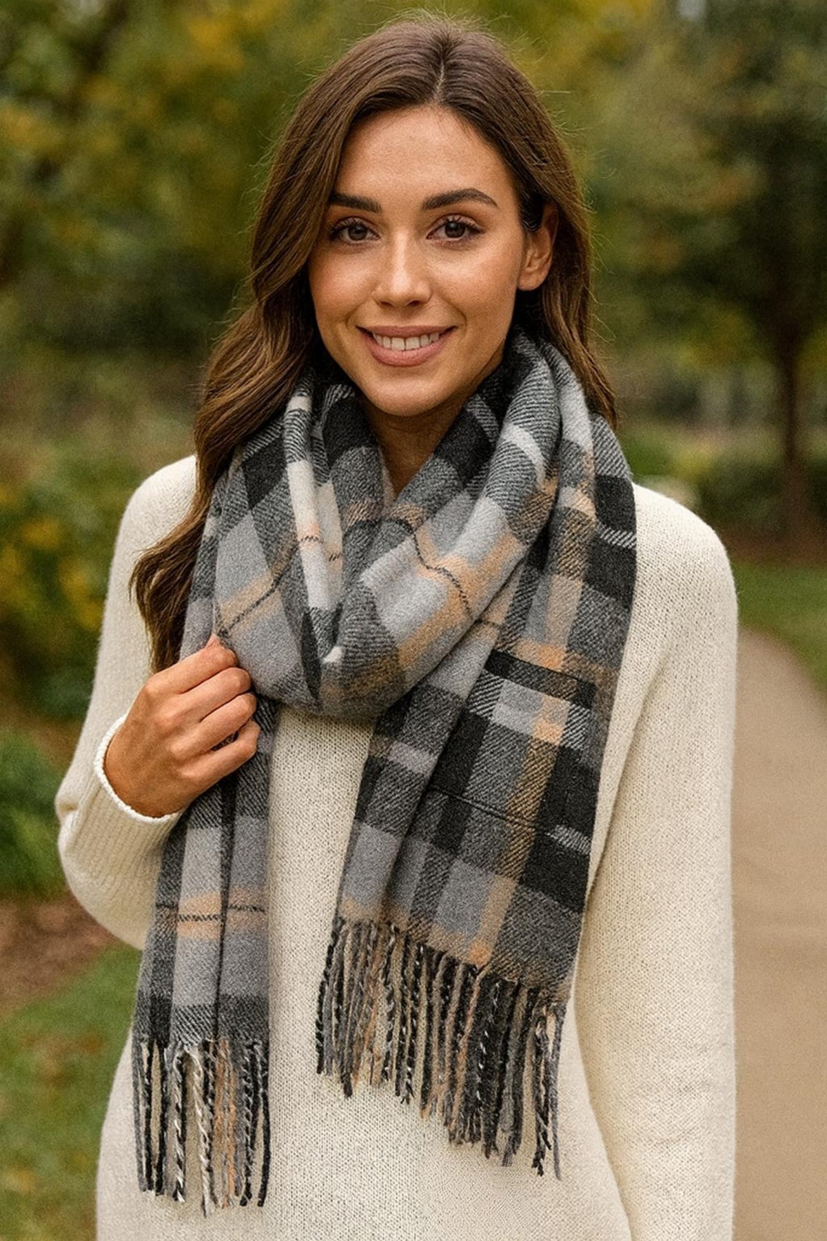 Plaid Classic Winter Scarves