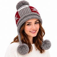 Earflap Knitted Beanies