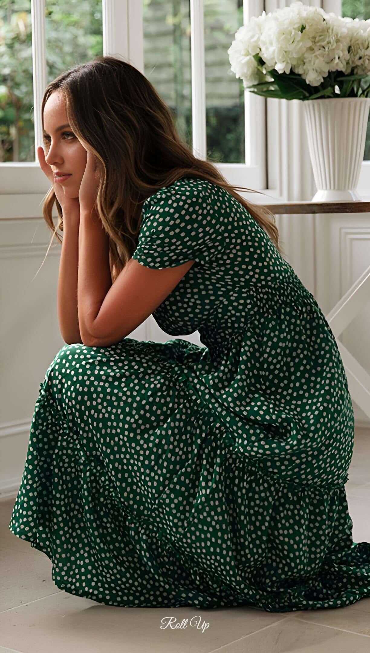 Floral Midi Dress