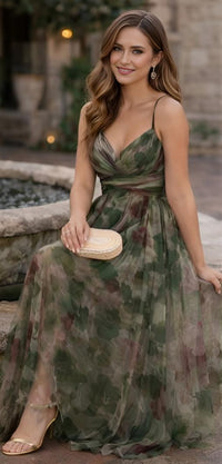 Women’s elegant Colorful Mesh Maxi Dress