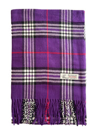 Unisex Plaid Scarves
