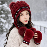 Beanie Gloves Gift Set