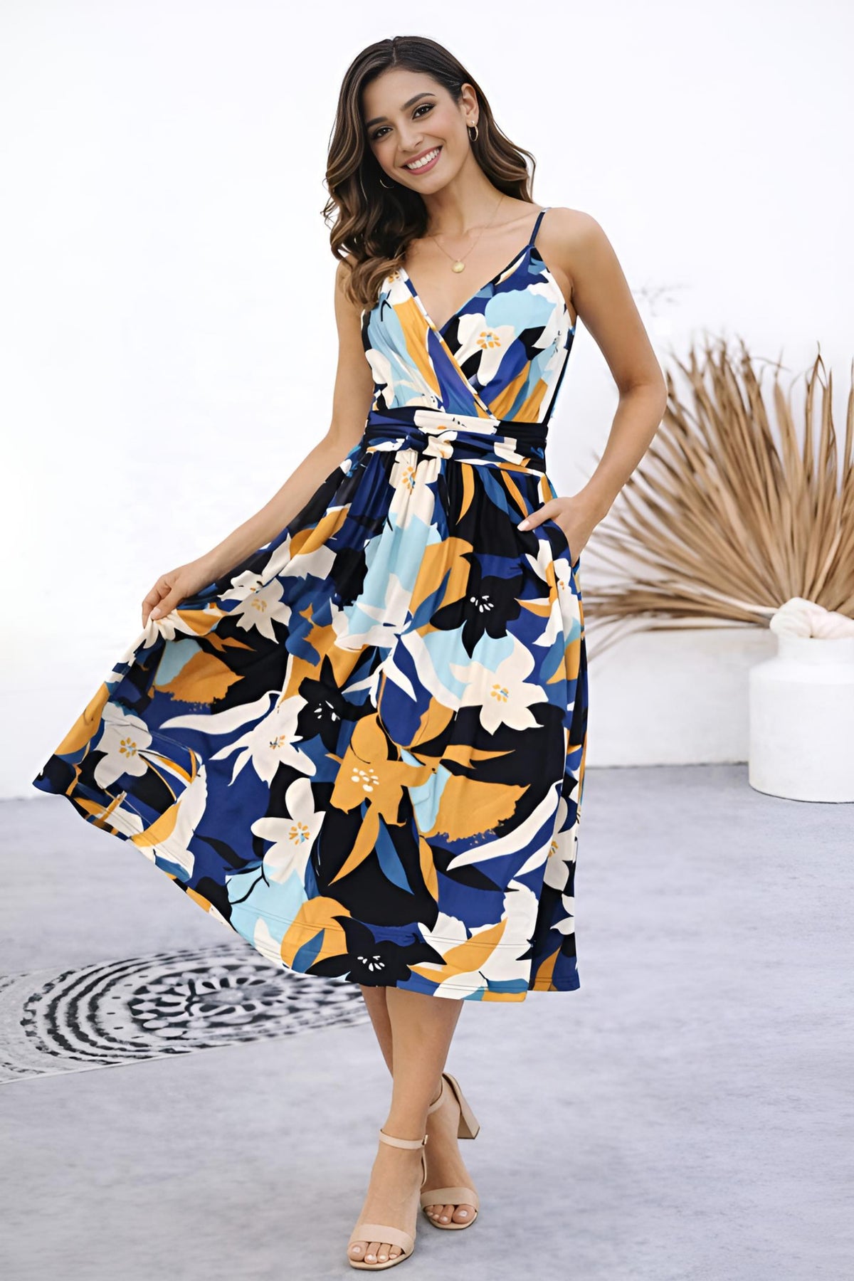 Spaghetti Strap Summer Dress