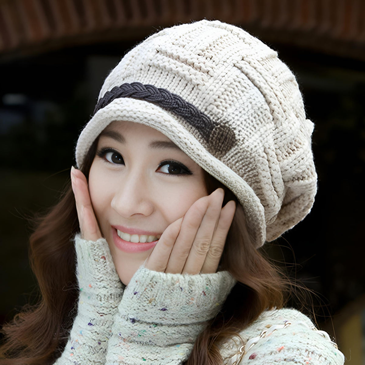 Knitted Beanie Hat