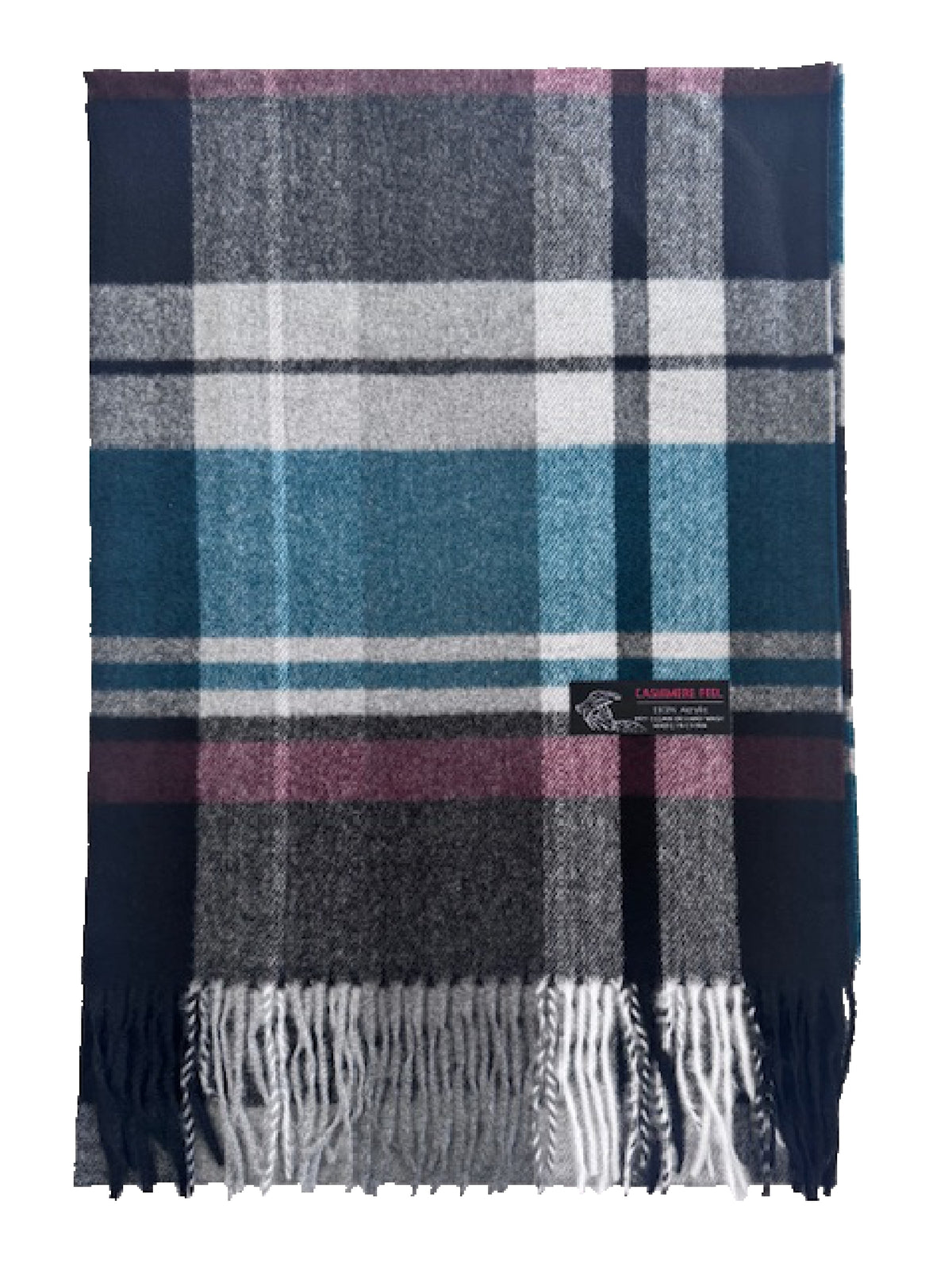 Unisex Plaid Scarves