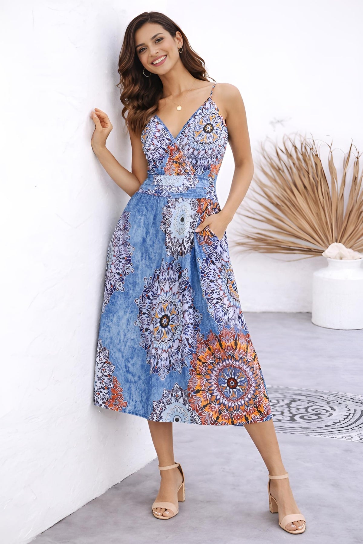 Spaghetti Strap Summer Dress
