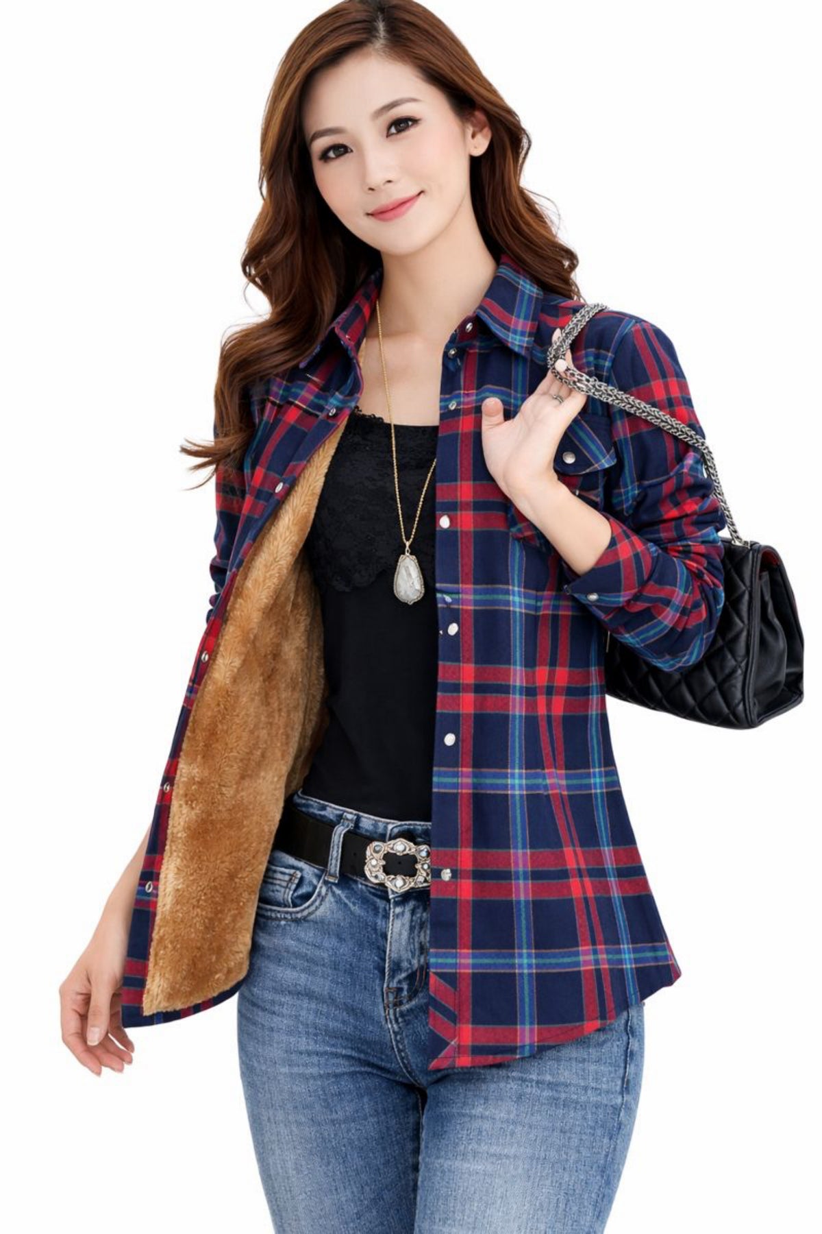 Plaid Jacket Shirt