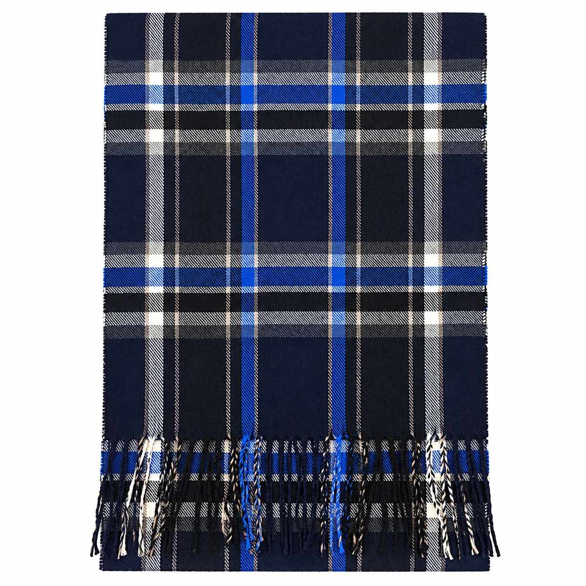 Unisex Plaid Scarf