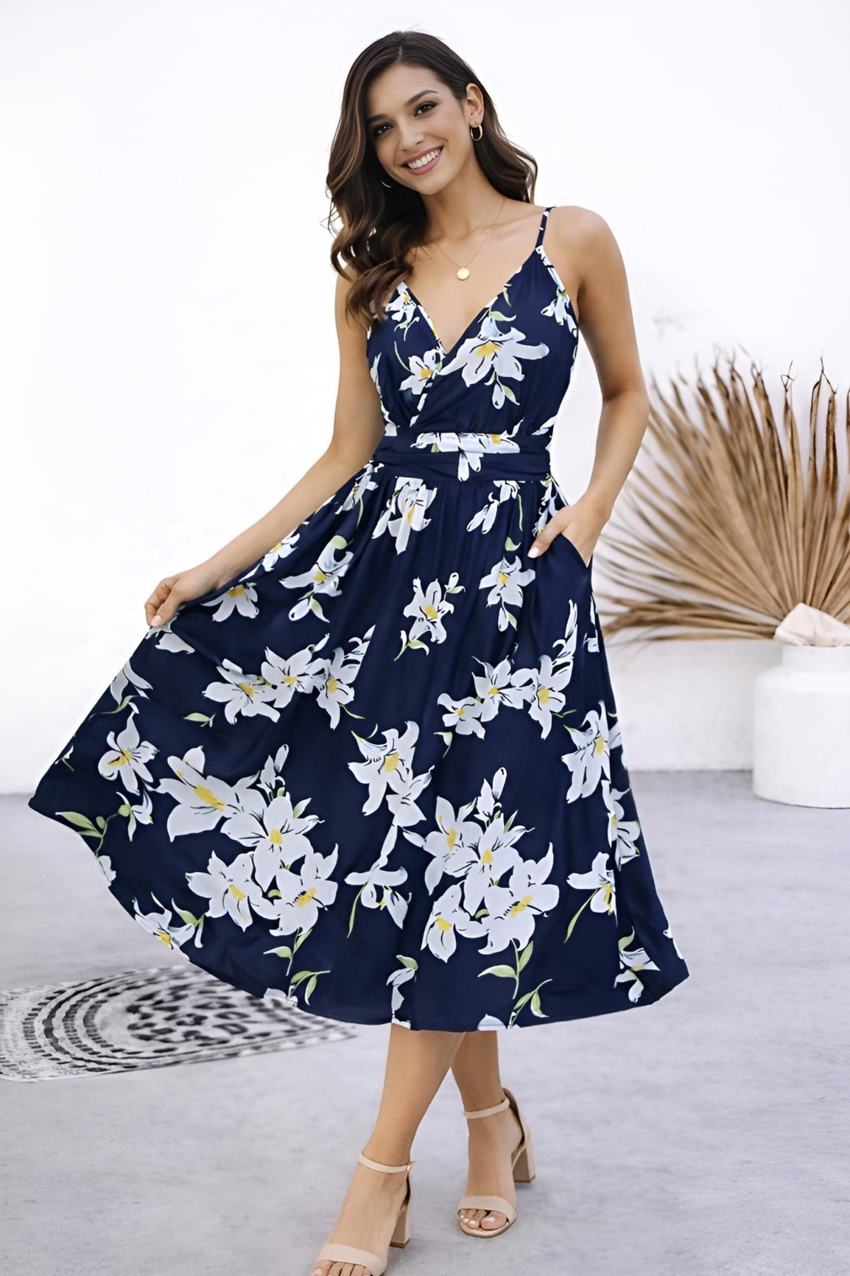 Spaghetti Strap Summer Dress