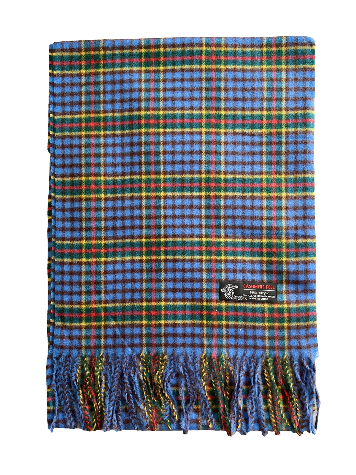 Unisex Plaid Scarves