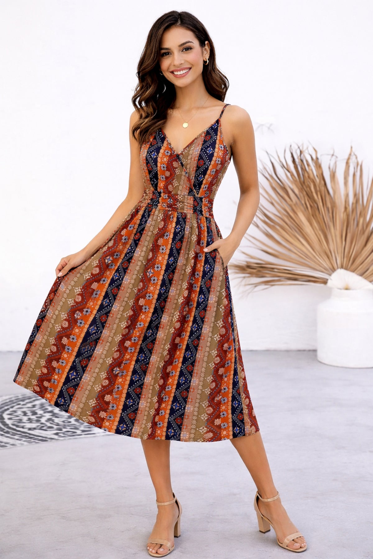 Spaghetti Strap Summer Dress