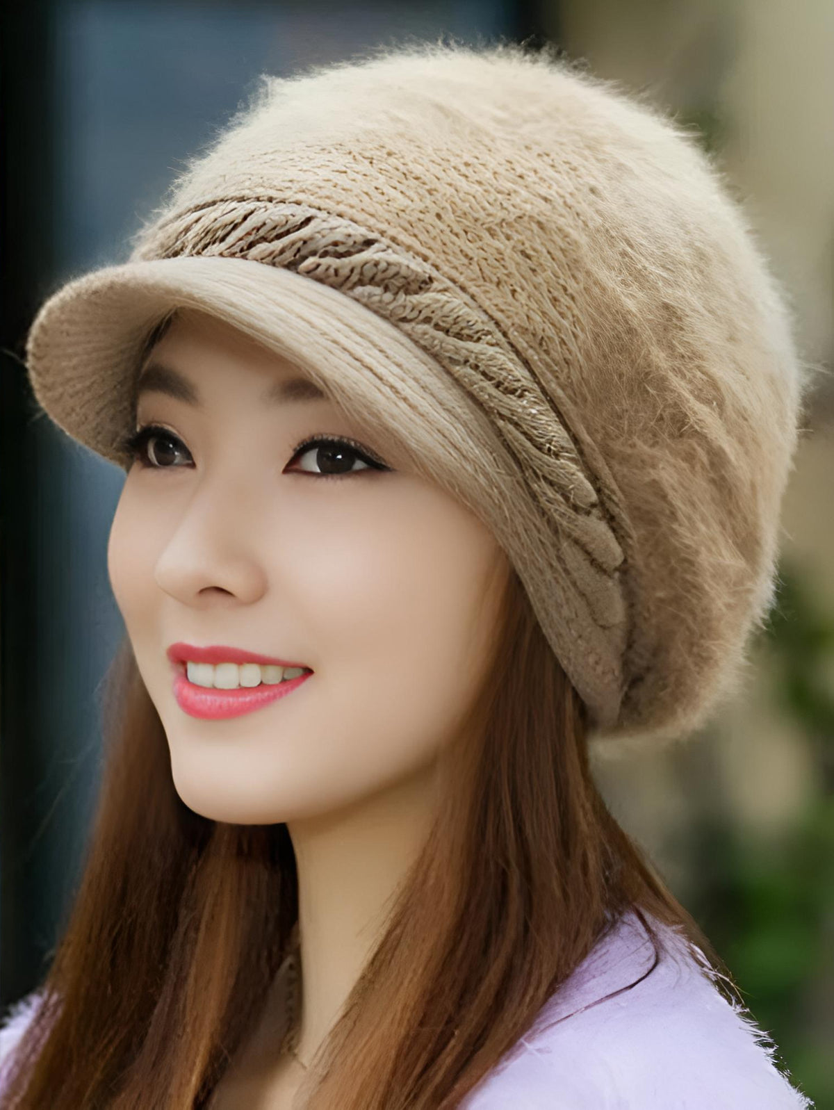 Cute Winter Fur Cap