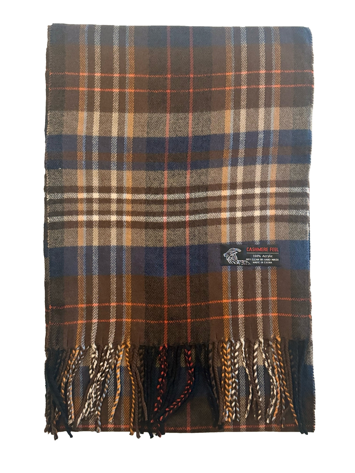 Unisex Plaid Scarves