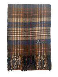 Unisex Plaid Scarves