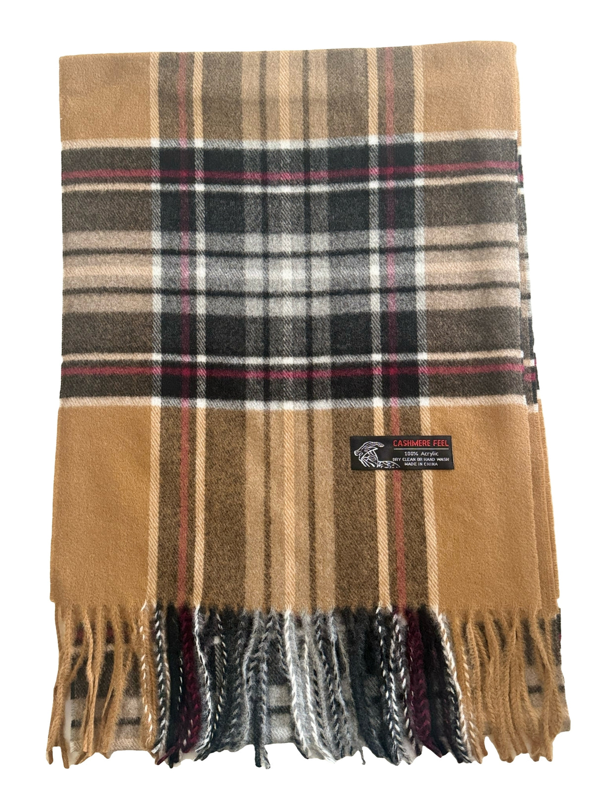 Unisex Plaid Scarves