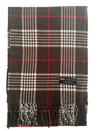 Unisex Plaid Scarves