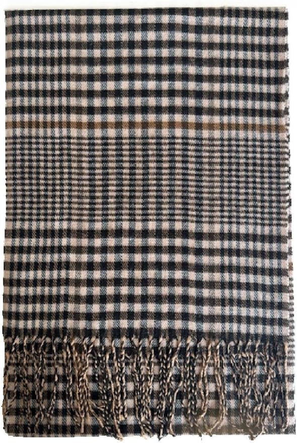 Unisex Plaid Scarf