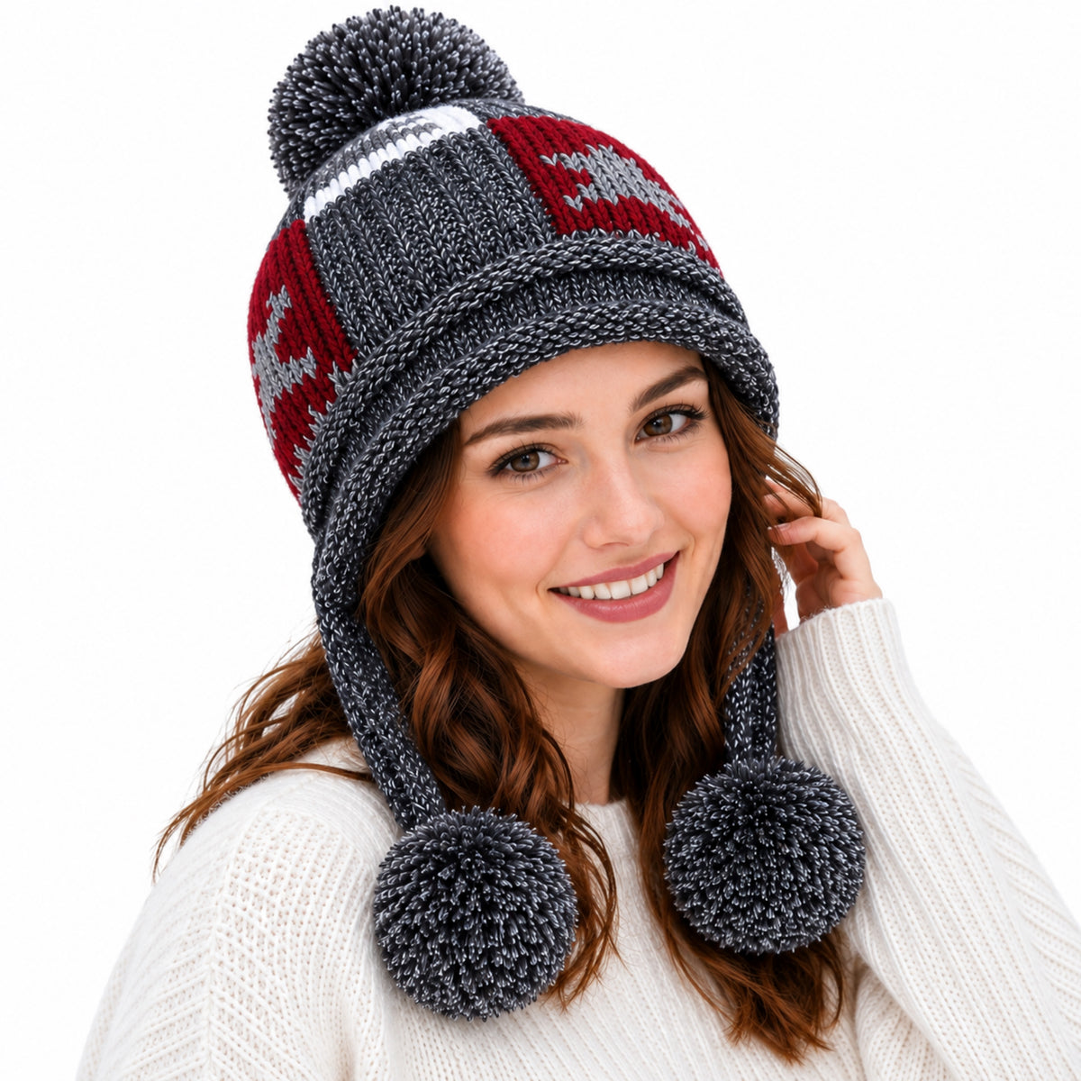 Earflap Knitted Beanies